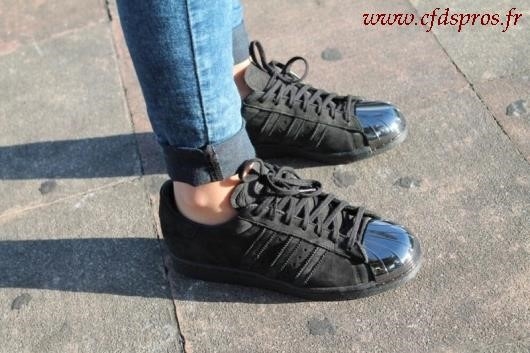 adidas superstar 2 noir femme porté